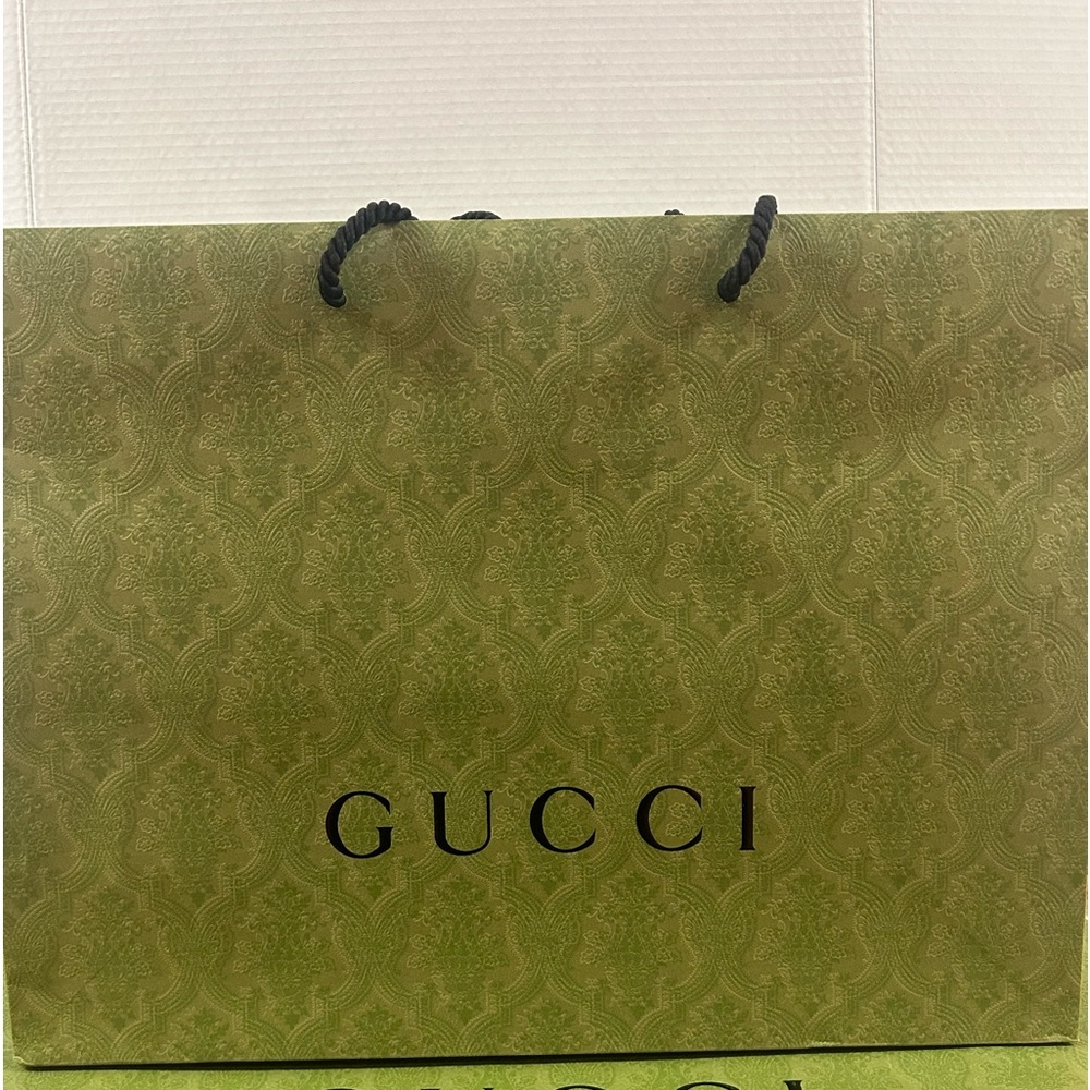 2 Gucci Shopping Bags